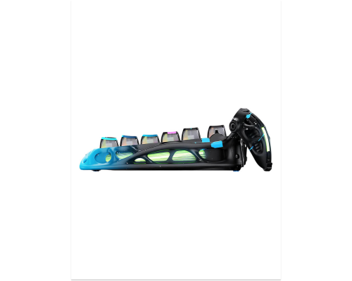 Магнитная игровая клавиатура GravaStar Mercury V75 Pro 80 keys, Magnetic Jade Gaming, 8K, USB-A, RGB, Neon Graffiti