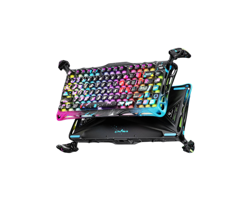 Магнитная игровая клавиатура GravaStar Mercury V75 Pro 80 keys, Magnetic Jade Gaming, 8K, USB-A, RGB, Neon Graffiti