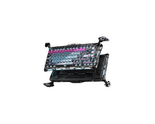 Магнитная игровая клавиатура GravaStar Mercury V75 Pro 80 keys, Magnetic Jade Gaming, 8K, USB-A, RGB, Cyberpunk