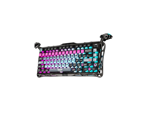 Магнитная игровая клавиатура GravaStar Mercury V75 Pro 80 keys, Magnetic Jade Gaming, 8K, USB-A, RGB, Cyberpunk