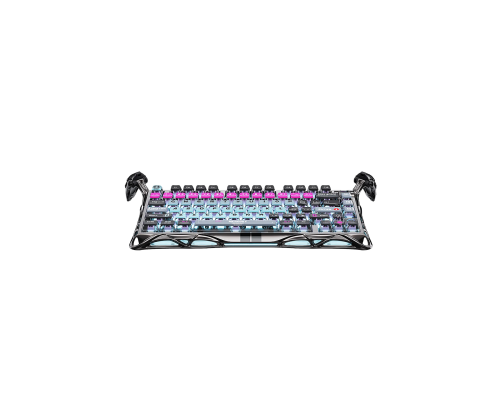 Магнитная игровая клавиатура GravaStar Mercury V75 Pro 80 keys, Magnetic Jade Gaming, 8K, USB-A, RGB, Cyberpunk