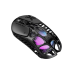 Ультралегкая игровая мышь GravaStar Mercury X, BT/WL/USB-A, RGB, черный