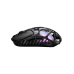Ультралегкая игровая мышь GravaStar Mercury X, BT/WL/USB-A, RGB, черный