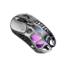 Ультралегкая игровая мышь GravaStar Mercury X, BT/WL/USB-A, RGB, серый