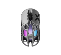 Ультралегкая игровая мышь GravaStar Mercury X Pro, 8K, BT/WL/USB-A, RGB, черный