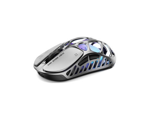 Ультралегкая игровая мышь GravaStar Mercury X Pro, 8K, BT/WL/USB-A, RGB, черный