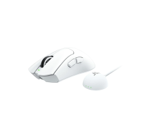 Игровая мышь Razer DeathAdder V4 Pro Gen-2, RGB, USB-A/WL/BT, белый