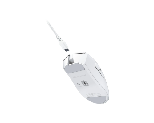 Игровая мышь Razer DeathAdder V4 Pro Gen-2, RGB, USB-A/WL/BT, белый
