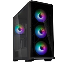 Корпус Zalman Z10 Duo без БП, E-ATX, 4×120 мм ARGB, чёрный