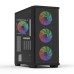 Корпус Zalman Z10 Duo без БП, E-ATX, 4×120 мм ARGB, чёрный