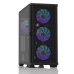 Корпус Zalman Z10 Duo без БП, E-ATX, 4×120 мм ARGB, чёрный
