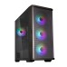 Корпус Zalman Z10 Duo без БП, E-ATX, 4×120 мм ARGB, чёрный