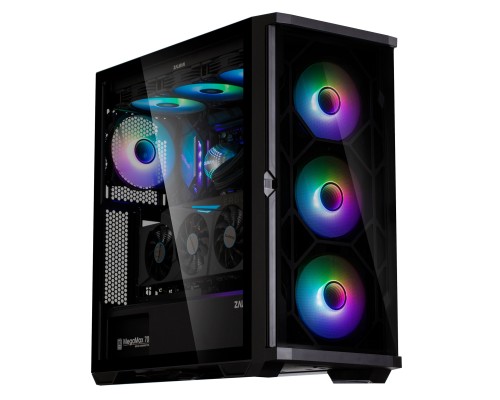Корпус Zalman Z10 Duo без БП, E-ATX, 4×120 мм ARGB, чёрный