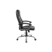Офисное кресло 2E Office OC135 PU-кожа, фиксированные подлокотники, черное