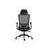 Эргономичное компьютерное кресло 2E Office OC150 ткань, 4D-подлокотники, подголовник, черное