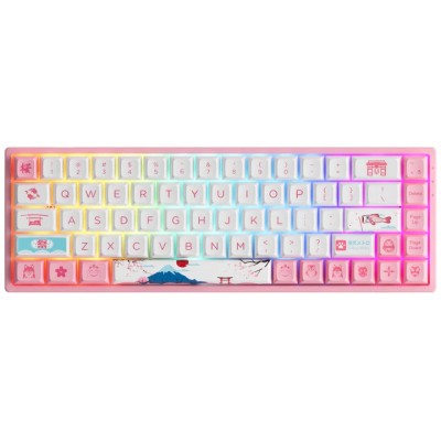 Механическая клавиатура Akko 3068B Plus Tokyo R2 Розовый