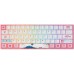 Клавиатура механическая Akko 3061S World Tour Tokyo R2 61Key, USB-A, Gateron Orange, EN/UKR, RGB, Рожевий