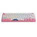 Клавиатура механическая Akko 3061S World Tour Tokyo R2 61Key, USB-A, Gateron Orange, EN/UKR, RGB, Рожевий