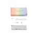 Клавиатура механическая Akko 3068B Doraemon Rainbow 68Key, CS Jelly Pink, BT/WL/USB-A, EN/UKR, RGB, Білий