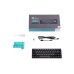 Клавиатура механическая Akko 3068B Plus Black&Cyan 68Key,CS Jelly Pink, BT/WL/USB-A, EN/UKR, RGB, Чорний