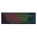 Клавиатура механическая Akko 3068B Plus Black&Cyan 68Key,CS Jelly Pink, BT/WL/USB-A, EN/UKR, RGB, Чорний