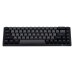 Клавиатура механическая Akko 3068B Plus Black&Cyan 68Key,CS Jelly Pink, BT/WL/USB-A, EN/UKR, RGB, Чорний