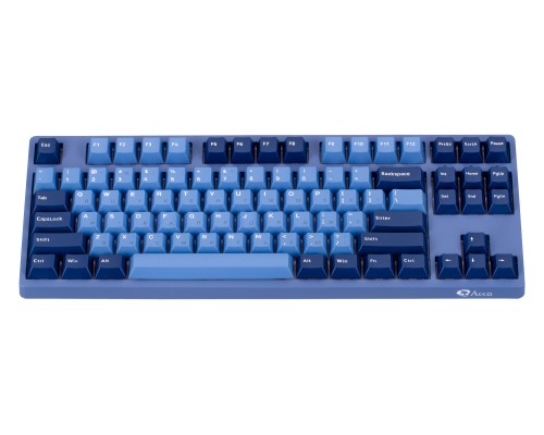 Клавиатура механическая Akko 3087 DS Ocean Star 87Key, CS Pink V2, USB-A, EN/UKR, No LED, Синий