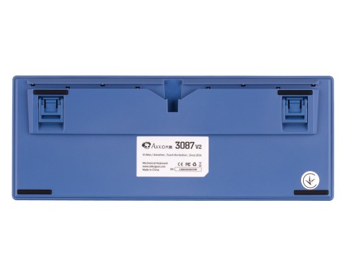 Клавиатура механическая Akko 3087 DS Ocean Star 87Key, CS Pink V2, USB-A, EN/UKR, No LED, Синий