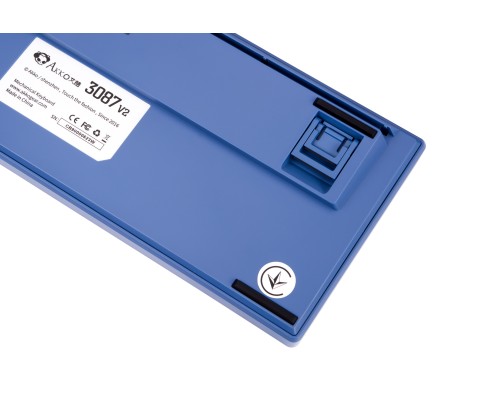 Клавиатура механическая Akko 3087 DS Ocean Star 87Key, CS Pink V2, USB-A, EN/UKR, No LED, Синий