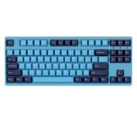 Клавиатура механическая Akko 3087 Mirror of Sky 87Key, CS Radiant Red V2, USB-A, EN/UKR, No LED, Блакитний