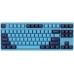 Клавиатура механическая Akko 3087 Mirror of Sky 87Key, CS Radiant Red V2, USB-A, EN/UKR, No LED, Блакитний