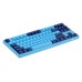 Клавиатура механическая Akko 3087 Mirror of Sky 87Key, CS Radiant Red V2, USB-A, EN/UKR, No LED, Блакитний
