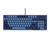 Клавиатура механическая Akko 3098B Ocean Star 98Key, CS Jelly White, BT/WL/USB-A, Hot-swappable, EN/UKR, RGB, Чорний