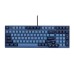 Клавиатура механическая Akko 3098B Ocean Star 98Key, CS Jelly White, BT/WL/USB-A, Hot-swappable, EN/UKR, RGB, Чорний