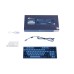 Клавиатура механическая Akko 3098B Ocean Star 98Key, CS Jelly White, BT/WL/USB-A, Hot-swappable, EN/UKR, RGB, Чорний