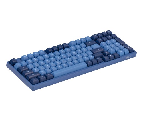 Клавиатура механическая Akko 3098B Ocean Star 98Key, CS Jelly White, BT/WL/USB-A, Hot-swappable, EN/UKR, RGB, Чорний
