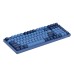 Клавиатура механическая Akko 3098B Ocean Star 98Key, CS Jelly White, BT/WL/USB-A, Hot-swappable, EN/UKR, RGB, Чорний