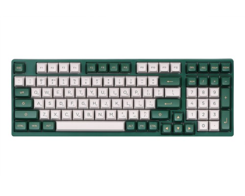 Клавиатура механическая Akko 3098S London 98Key, CS Jelly Pink, USB-A, Hot-swappable, EN/UKR, RGB, Зелений