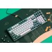 Клавиатура механическая Akko 3098S London 98Key, CS Silver, USB-A, Hot-swappable, EN/UKR, RGB, Зелений