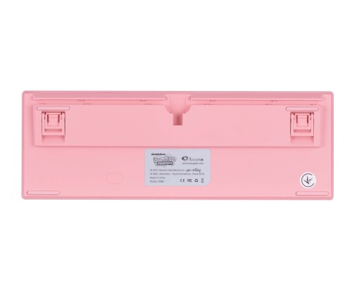 Клавиатура механическая Akko 3098S Patrick 98Key, CS Sponge, USB-A, Hot-swappable, EN/UKR, RGB, Рожевий