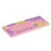 Клавиатура механическая Akko 3098S Patrick 98Key, CS Sponge, USB-A, Hot-swappable, EN/UKR, RGB, Рожевий