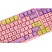 Клавиатура механическая Akko 3098S Patrick 98Key, CS Sponge, USB-A, Hot-swappable, EN/UKR, RGB, Рожевий