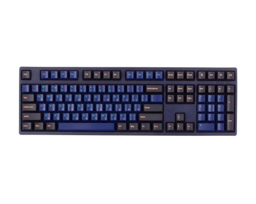 Клавиатура механическая Akko 3108 DS Horizon 108Key, CS Blue V2, USB-A, EN/UKR, No Led, Синій