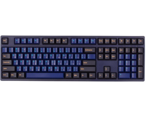 Клавиатура механическая Akko 3108 DS Horizon 108Key, CS Blue V2, USB-A, EN/UKR, No Led, Синій