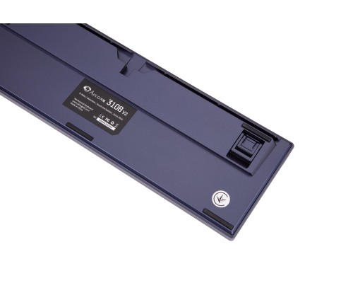 Клавиатура механическая Akko 3108 DS Horizon 108Key, CS Blue V2, USB-A, EN/UKR, No Led, Синій