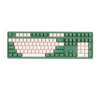 Клавиатура механическая Akko 3108 DS Matcha Red Bean 108Key, CS Blue V2, USB-A, EN/UKR, No Led, Зелений