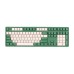 Клавиатура механическая Akko 3108 DS Matcha Red Bean 108Key, CS Blue V2, USB-A, EN/UKR, No Led, Зелений
