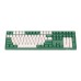 Клавиатура механическая Akko 3108 DS Matcha Red Bean 108Key, CS Blue V2, USB-A, EN/UKR, No Led, Зелений
