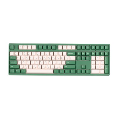 Клавиатура механическая Akko 3108 DS Matcha Red Bean 108Key, CS Pink V2, USB-A, EN/UKR, No Led, Зеленый