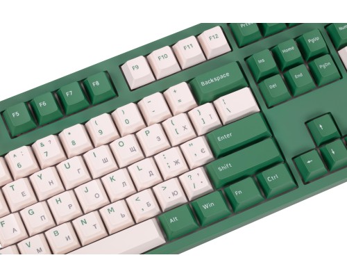 Клавиатура механическая Akko 3108 DS Matcha Red Bean 108Key, CS Pink V2, USB-A, EN/UKR, No Led, Зеленый